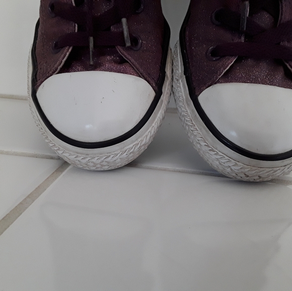 Converse All Star Purple Sneakers - Picture 4 of 10